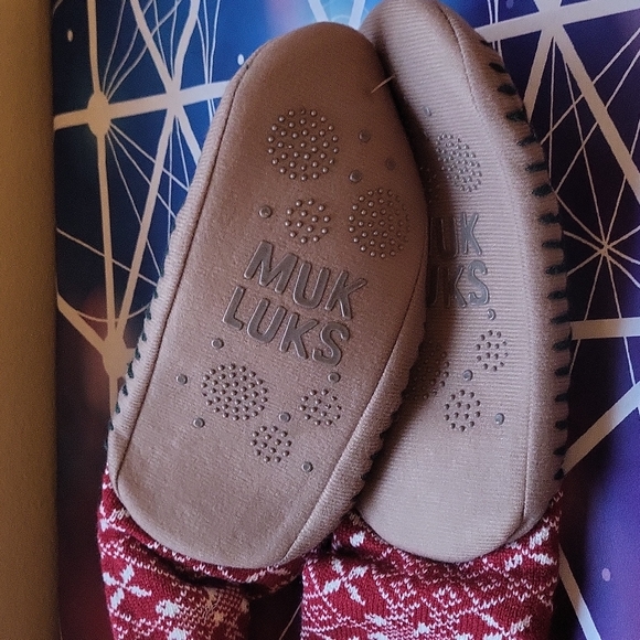 NWT Fair Isle Nordic slipper socks - Picture 2 of 7